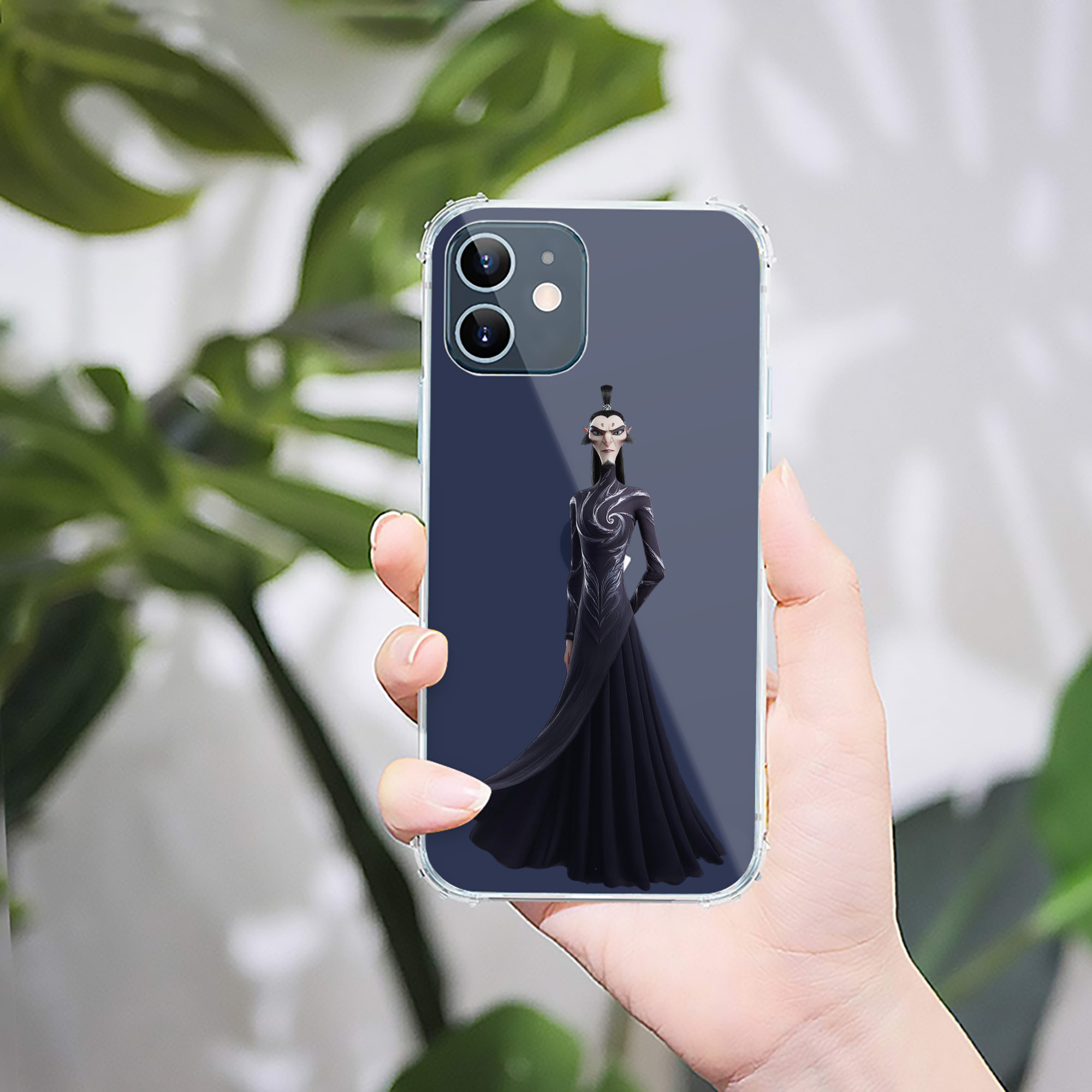 （画像用） Ne Zha 2 ナタ 魔童の大暴れ 【iPhone 12シリーズ対応】透明スマホケース（クリアソフトケース）